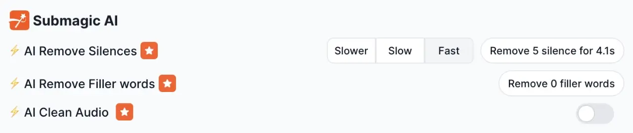 Enlever les silence d'une vidéo