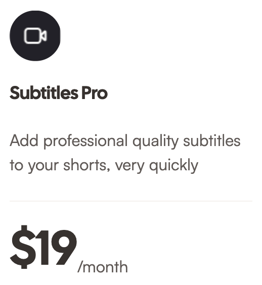 sendshort-cubtitle-pro