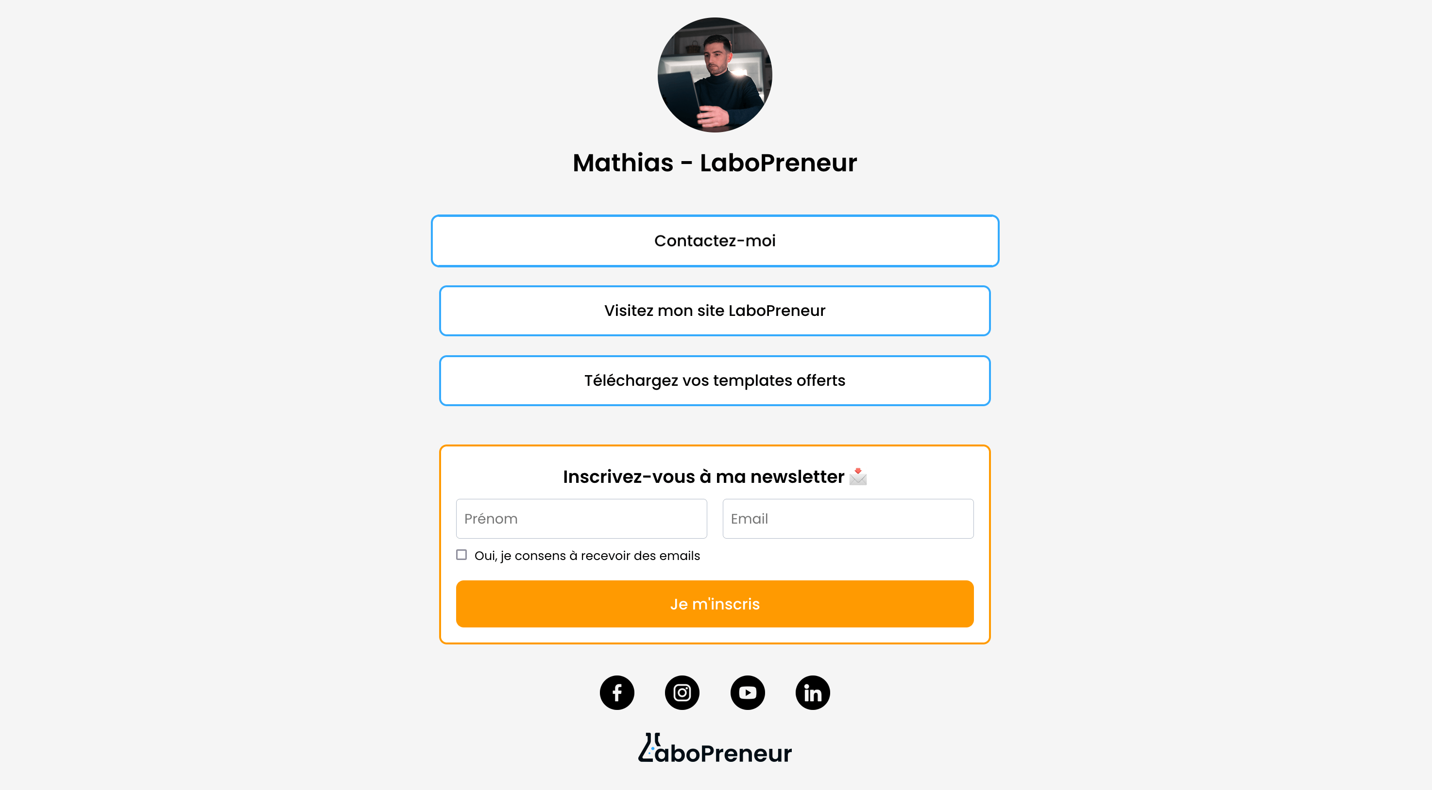 Créer un Linktree avec Systeme IO (tuto complet & template)