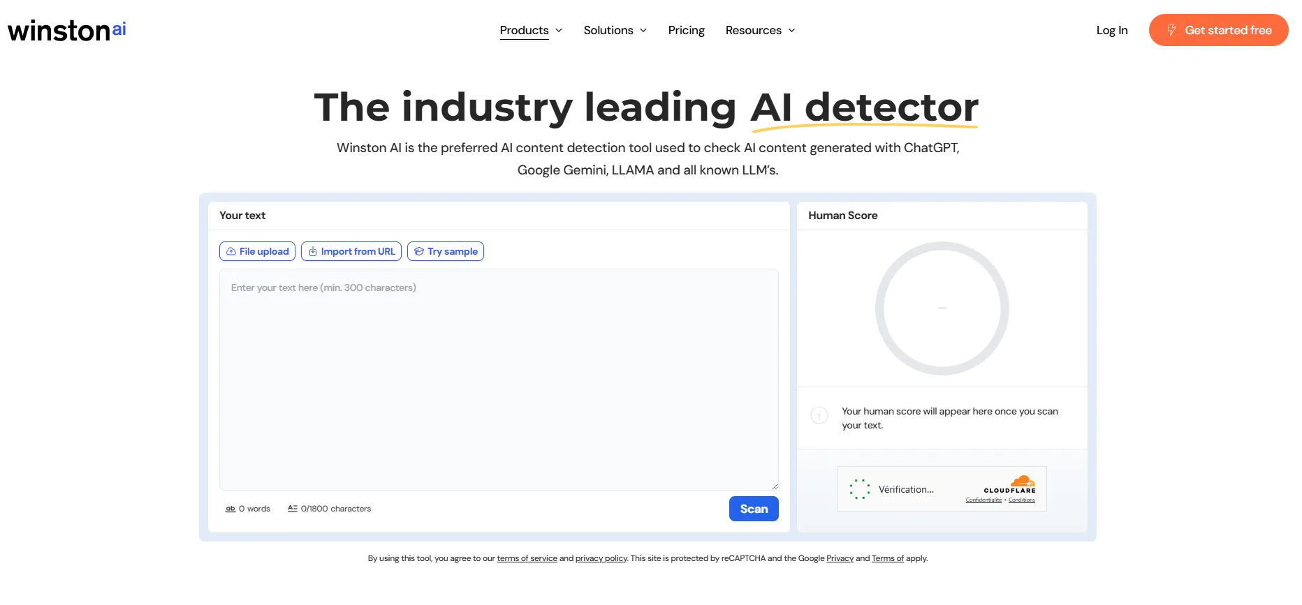 1-winston-ai Site web de Winston AI